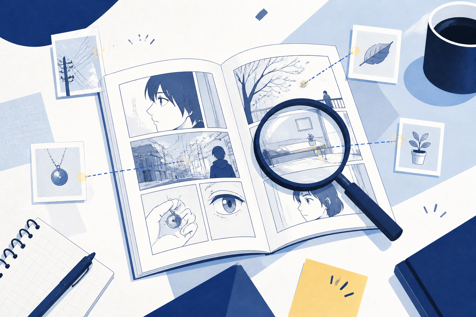 漫画考察のイメージ